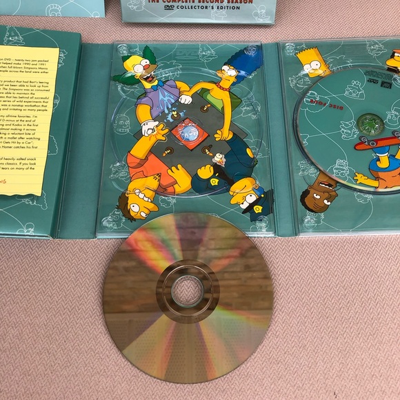 The Simpsons 2002 The Complete Second Season (4 DVDS Set) Collector's Edition - Picture 12 of 13